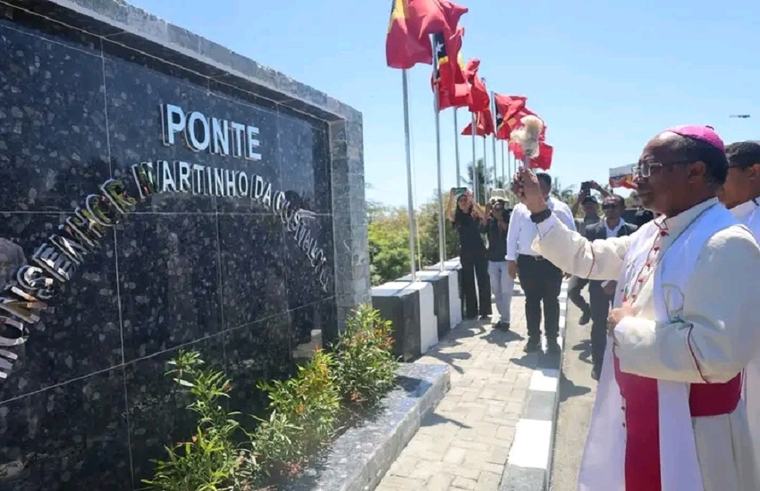 Estadu no Igreja Inaugura Ponte Mensinór Dom Martinho Lopes iha Manatutu - posted on 05/09/2026