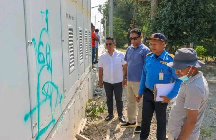 Panel eletrisidade iha Bekora hetan estragus, Polisia hahú buka autór liu husi CCTV - posted on 28/08/2026